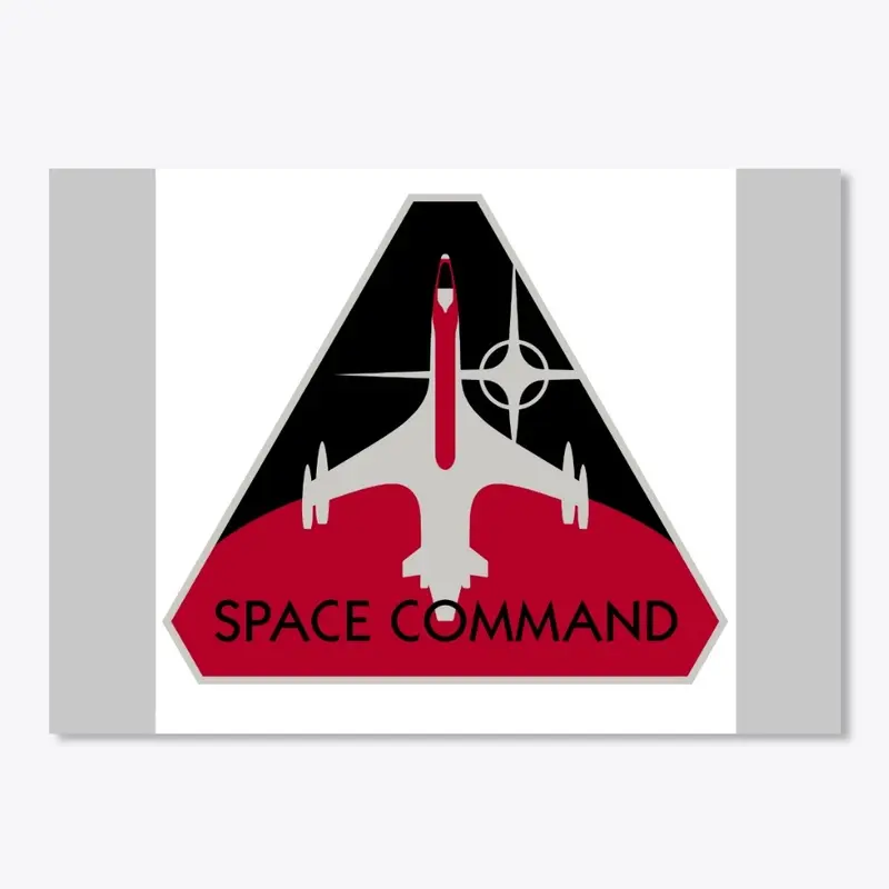 SPACE COMMAND ROCKET INSIGNIA