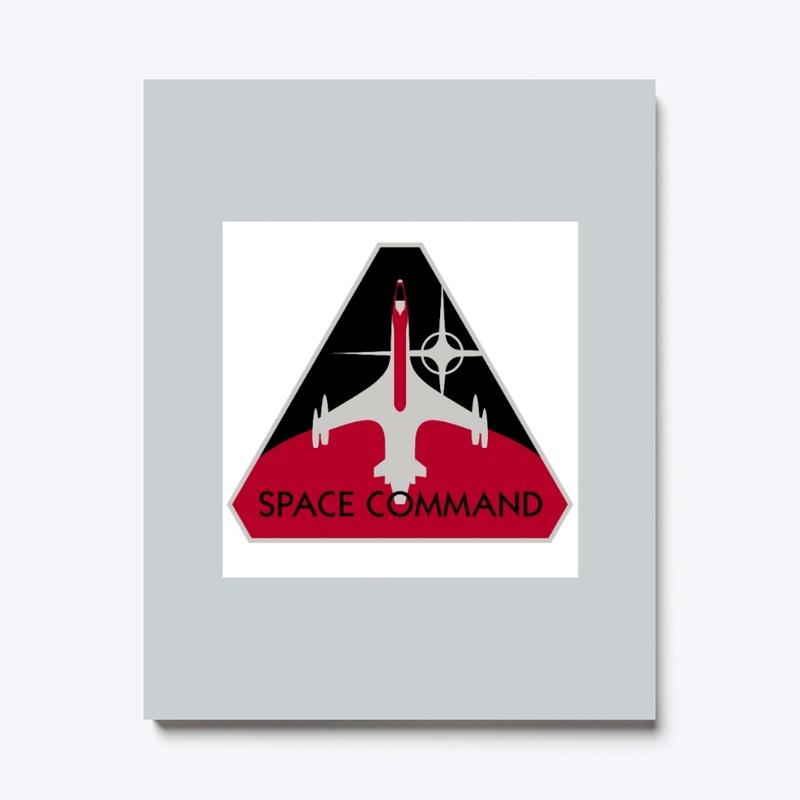 SPACE COMMAND ROCKET INSIGNIA