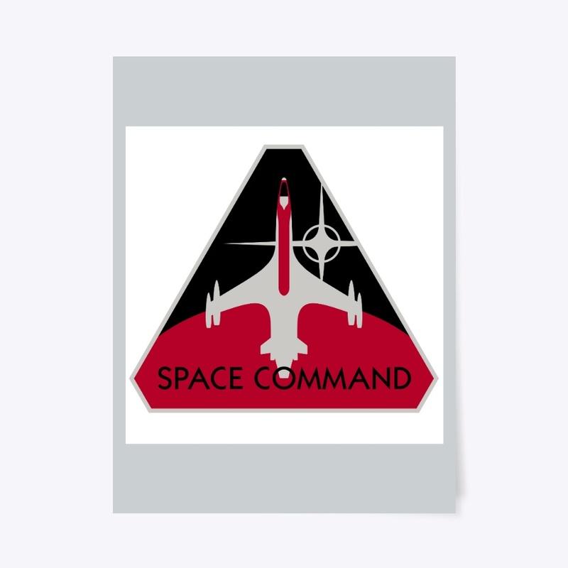 SPACE COMMAND ROCKET INSIGNIA